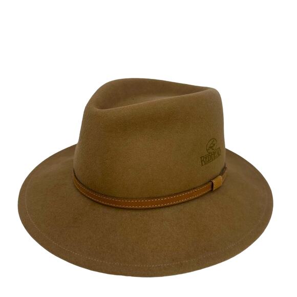 Redhead Lite 100% Wool Packable Fedora 3 Season Hat - Picture 5 of 9